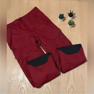 Men's Red Ripzone Snow Pants
